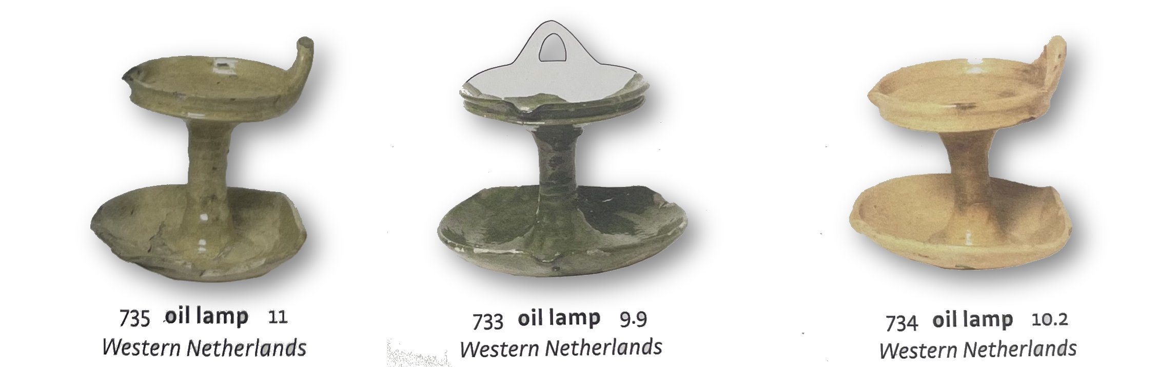 Olielampen (uit: Amsterdam ceramics)